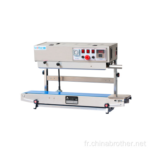 Small Bag Heat Continuous Band Sceller Sceller Machine